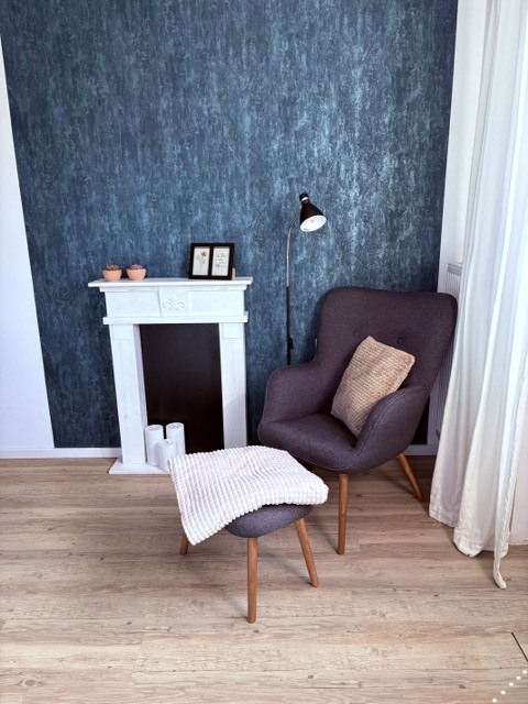 Gemütliche Leseecke in der Ferienwohnung 7